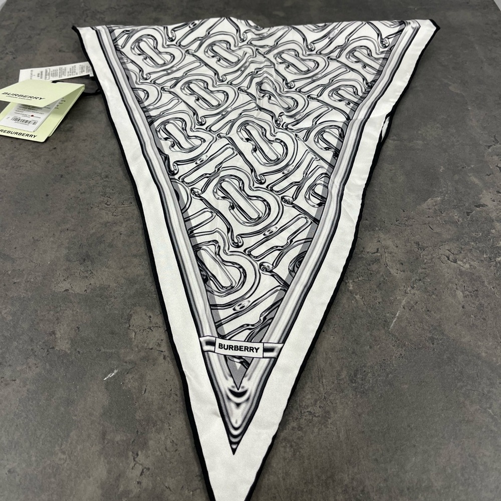Burberry Losange Silk Scarf